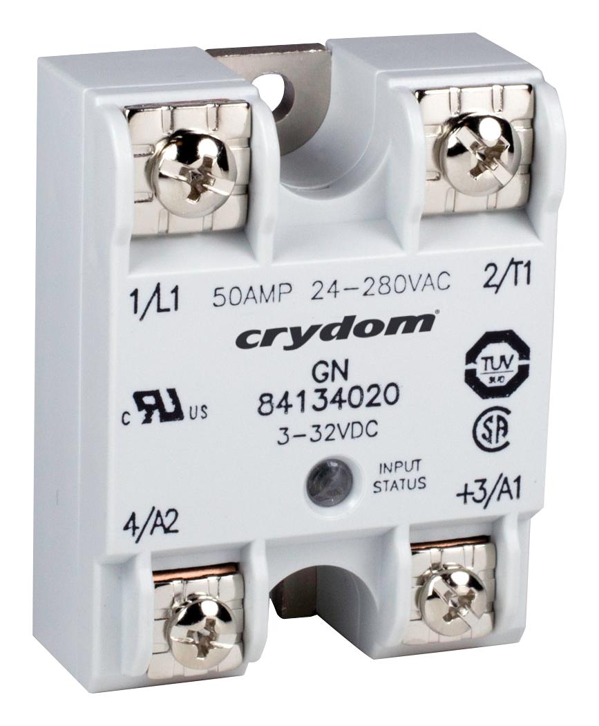 Sensata/crydom 84134911 Solid State Relay, 25A, 90-280Vac, Panel