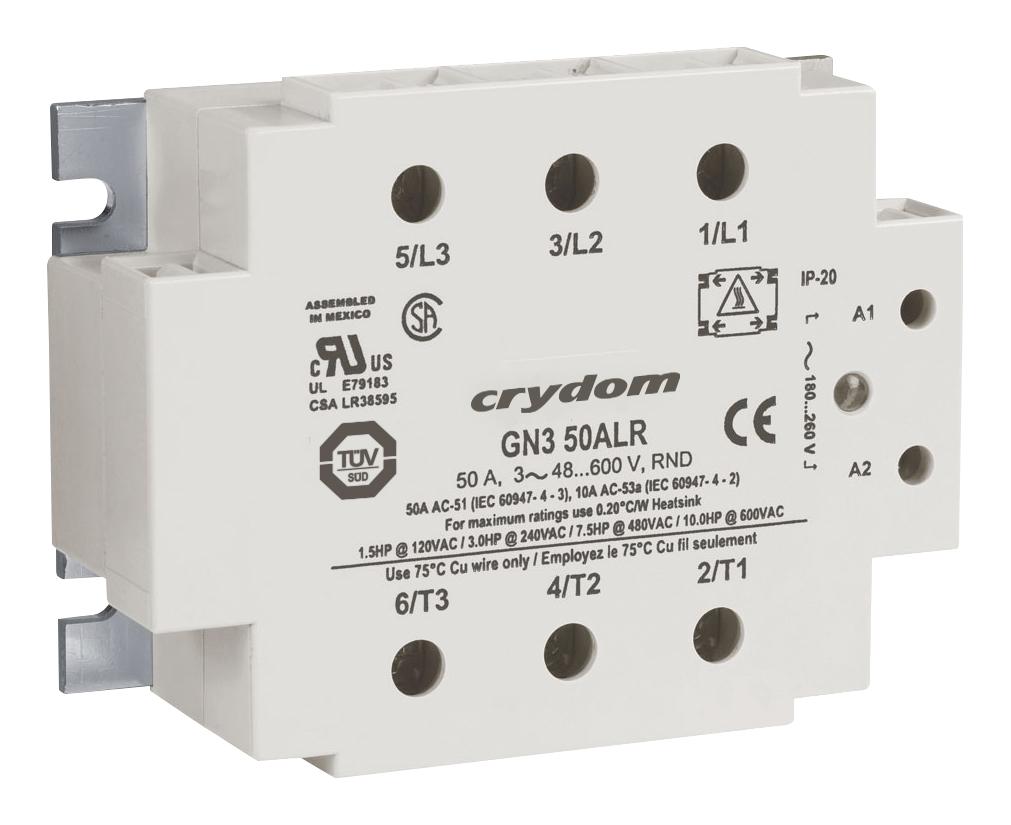 Sensata/crydom Gn350Dsz Solid State Relay, 50A, 4-32Vdc, Panel