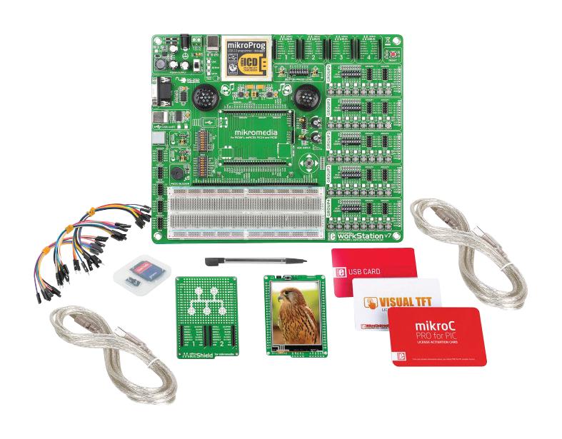 Mikroelektronika Mikroe-2637 Dev Kit, Mikroc Graphic Interface