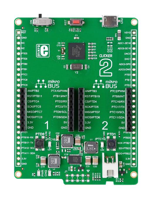 Mikroelektronika Mikroe-2329 Development Board, 32Bit, Cortex-M4 Mcu