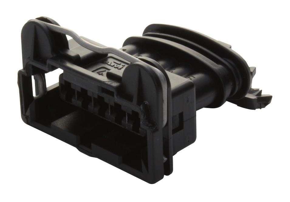 Amp - Te Connectivity 282193-1 Plug Housing, 5Pos, Nylon 6.6, Black