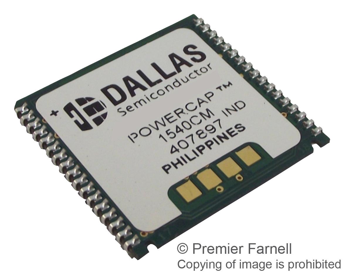 Analog Devices Ds1554Wp-120+ Rtc, Bytewide, 3.63V, Pwrcp-34