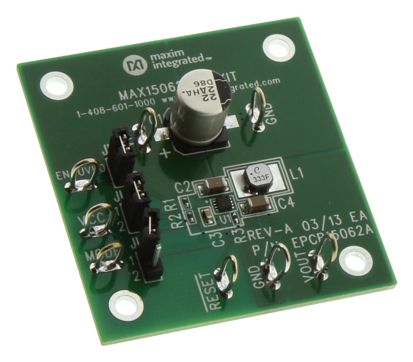 Analog Devices Max15062Aevkit# Eval Board, Sync Step Down Converter