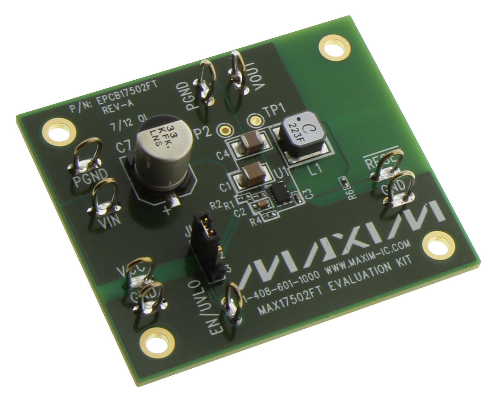 Analog Devices Max17502Ftevkit# Eval Board, Sync Step Down Converter