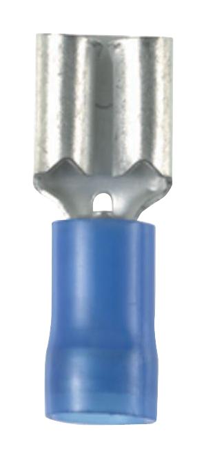 Panduit Dnf14-111-M Female Disconnect, 2.8Mm, 16-14Awg, Blu