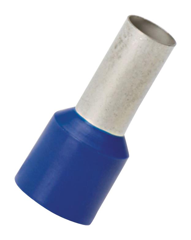 Panduit Fsdx84-12-C Terminal, Wire Ferrule, 6Awg, Blue