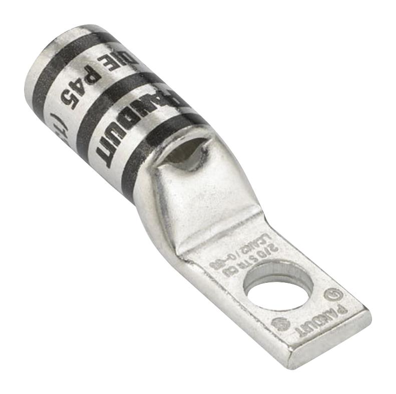 Panduit Lcan1/0-56-X Terminal, Compression Lug, M8, 1/0Awg