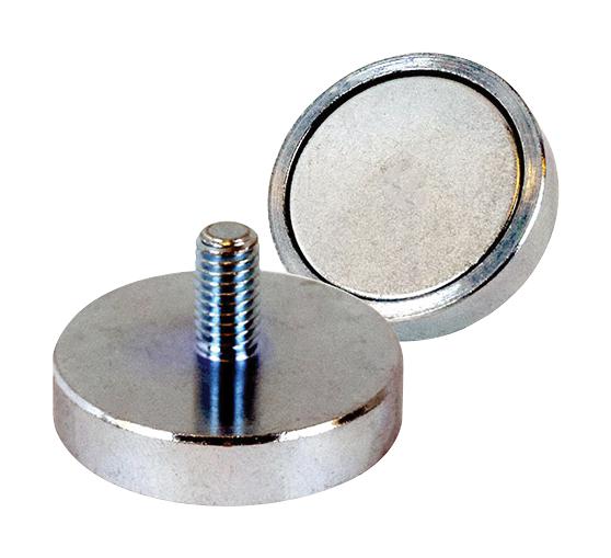 Eclipse Magnetics E1053/neo Shallow Pot Magnet, Neodymium, 20 X 6Mm