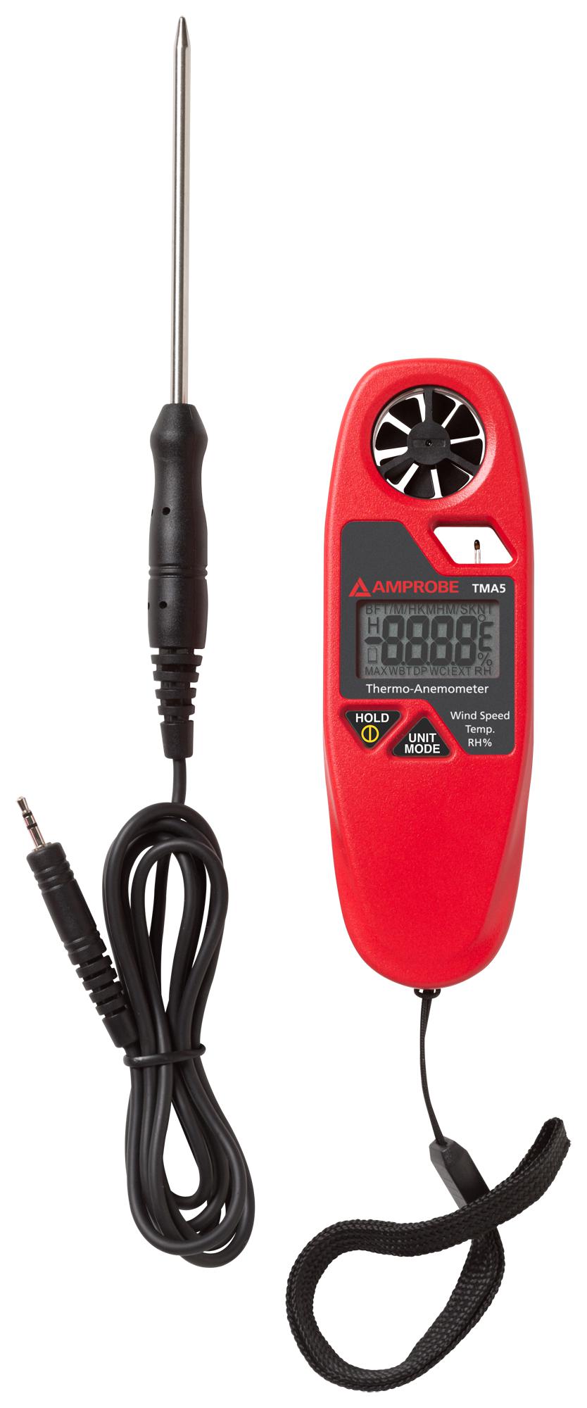 Beha-Amprobe Tma5 Mini-Vane Anemometer, 5 To 95%