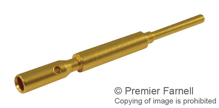 Amphenol Sine/tuchel Sc000262 Circular Contact, Pin, 18-14Awg, Crimp