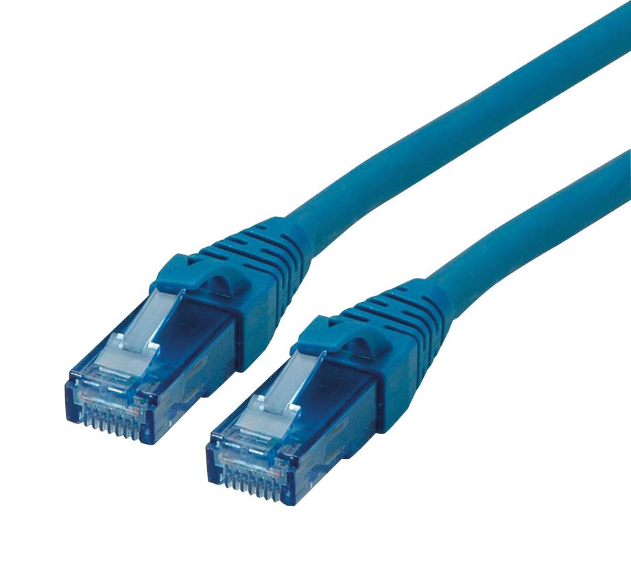 Roline 21.15.2742 Patch Cord, Rj45 Plug, Cat6A, 2M, Blue