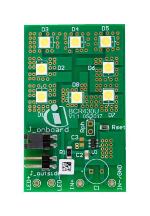 Infineon Bcr430Uledboardtobo1 Low-Voltage-Drop Led Driver Board -100Ma