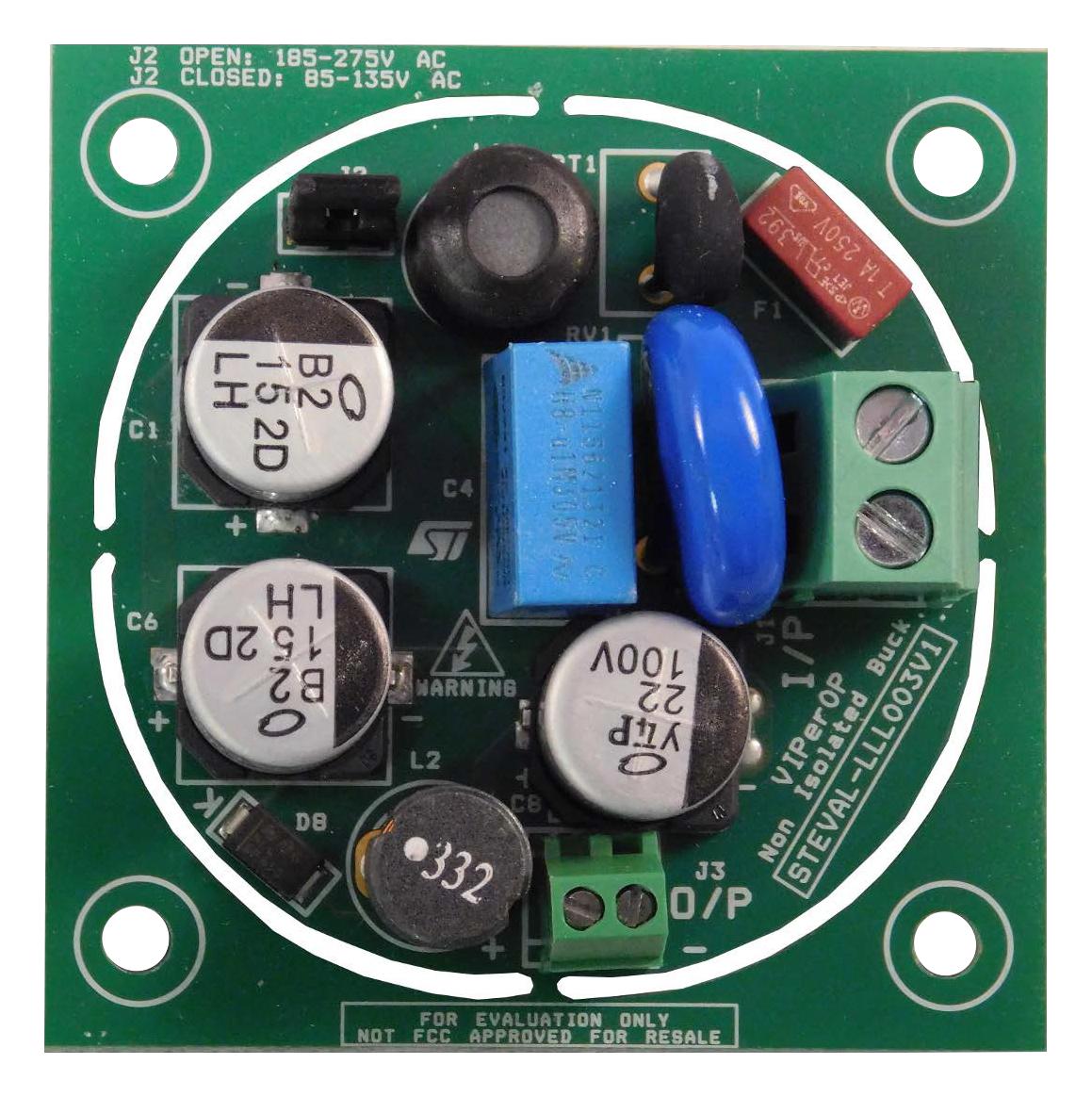 Stmicroelectronics Steval-Lll003V1 Evaluation Board, Led Driver, 135Vac