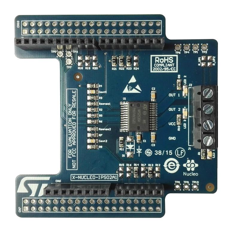 Stmicroelectronics X-Nucleo-Ips02A1 Exp Board, Dual Channel High Side Driver