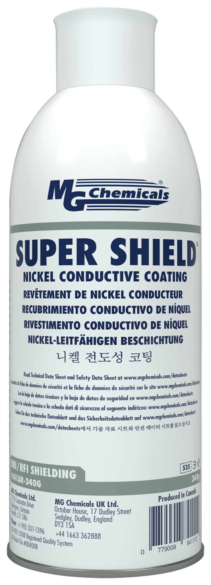 Mg Chemicals 841Ar-340G Nickel Conductive Coating, 232Ml Aerosol