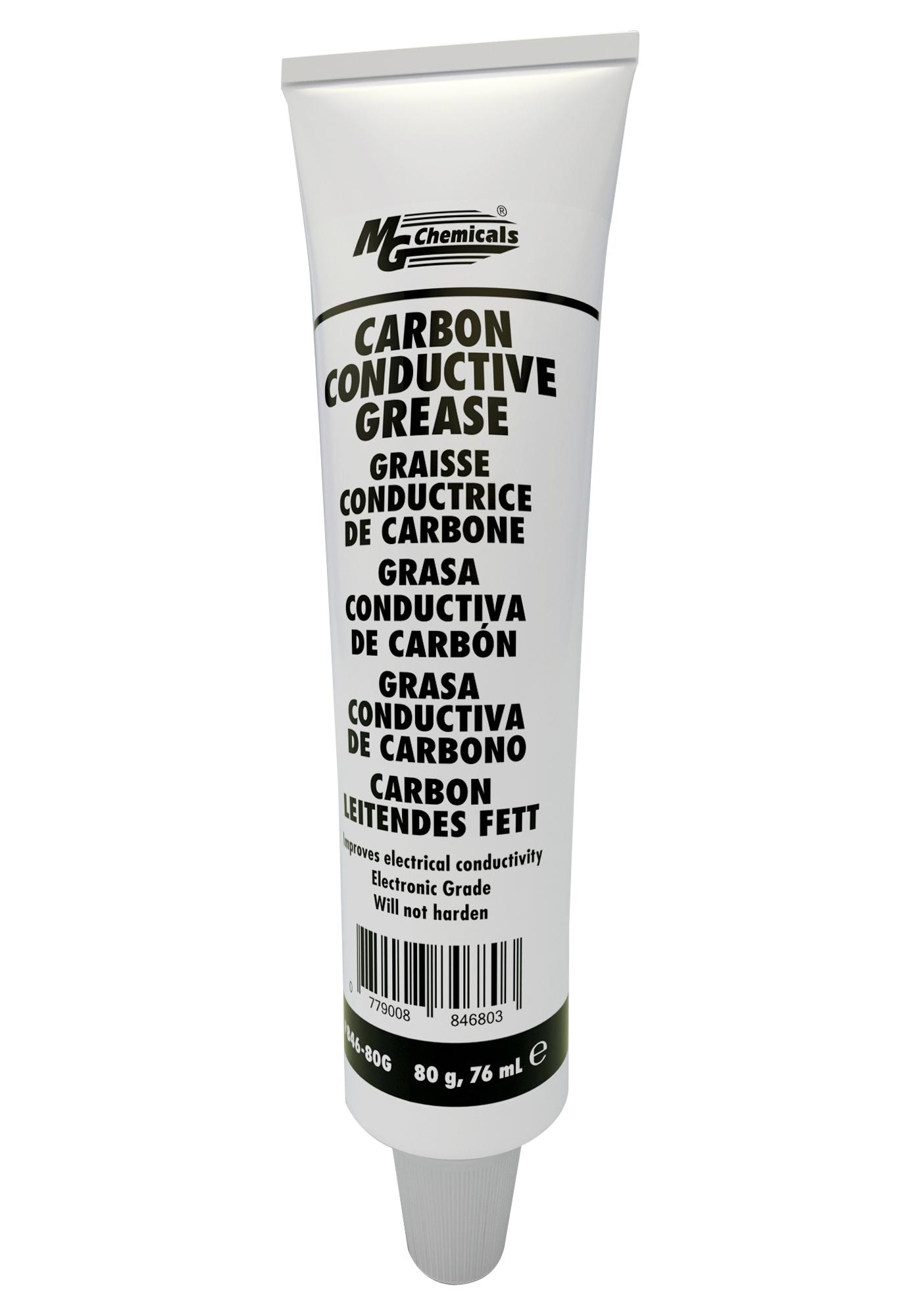 Mg Chemicals 846-80G Carbon Conductive Grease, 76.2Ml, Tube