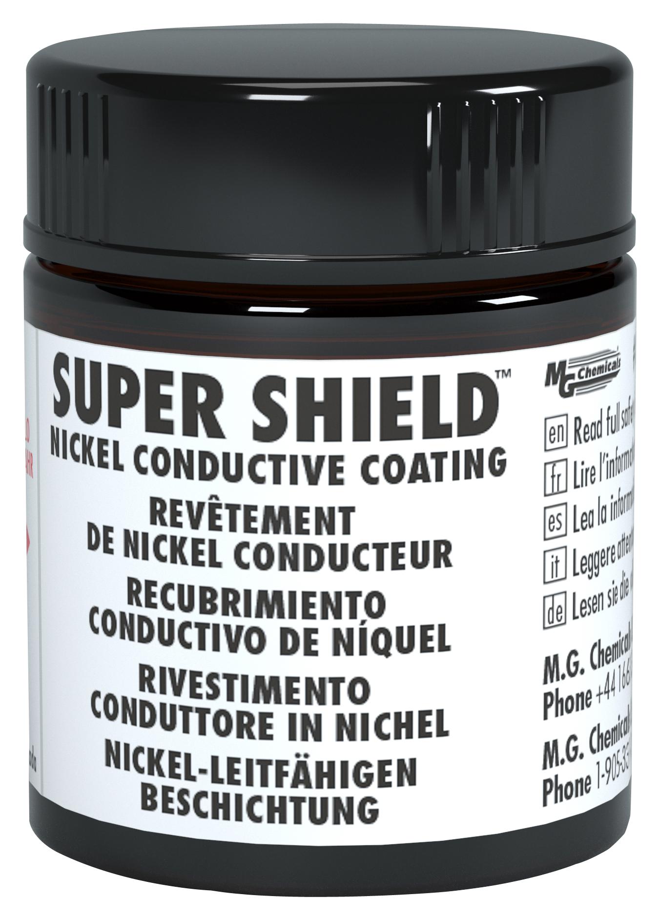 Mg Chemicals 841Ar-15Ml Nickel Conductive Coating, 12Ml, Jar