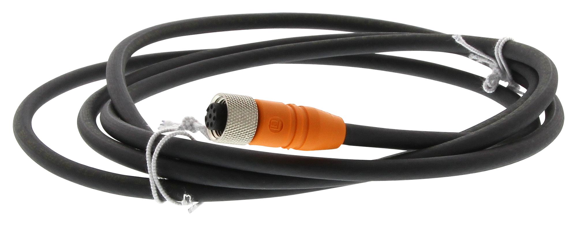 Omron Industrial Automation Y92Em12Pursh8S2Ml Sensor Cable, 8P M12 Rcpt-Free End, 2M