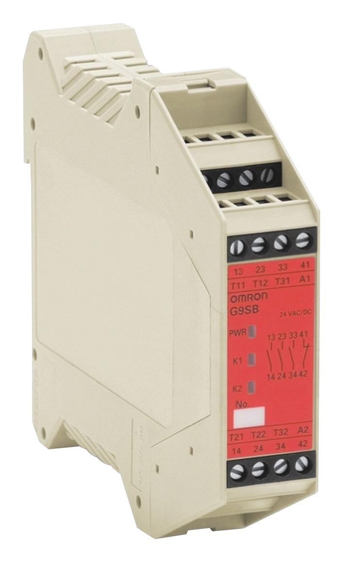 Omron Industrial Automation G9Sb3012Cacdc24.1 Safety Relay, 3Pst, 24Vac/dc, 5A, Screw