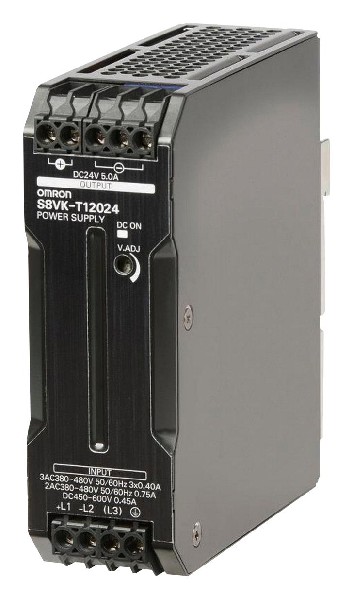 Omron S8Vk-T12024 Power Supply, Ac-Dc, 24V, 5A