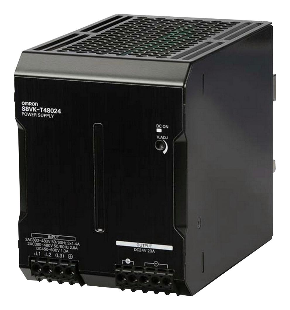 Omron S8Vk-T48024 Power Supply, Ac-Dc, 24V, 20A