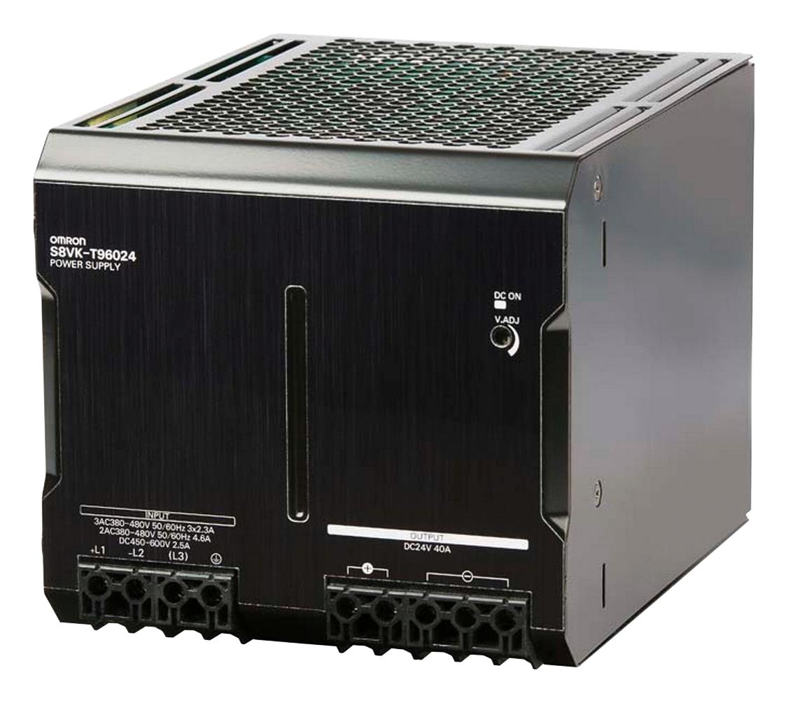 Omron S8Vk-T96024 Power Supply, Ac-Dc, 24V, 40A