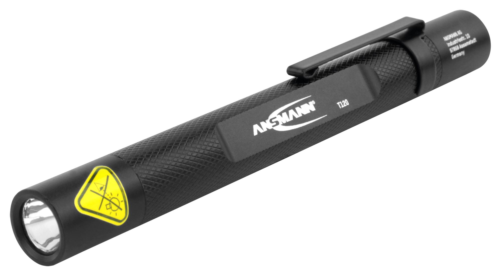 Ansmann 1600-0160 Pen Light, Led, 130Lm, 75M, Aaa Battery