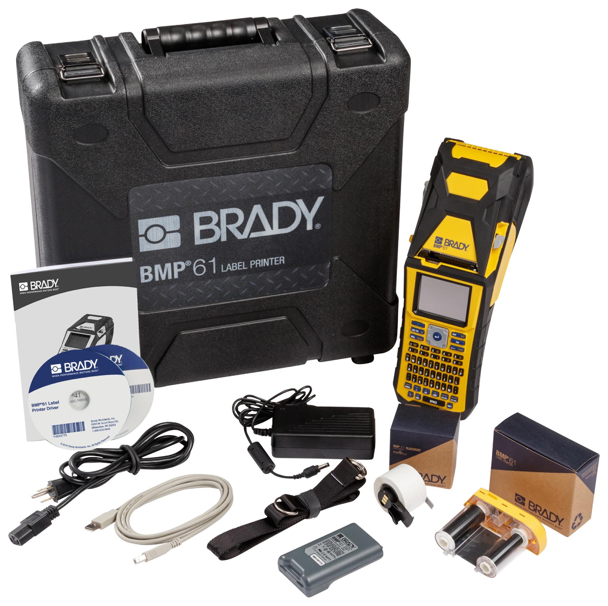 Brady Bmp61-Qwerty-Uk Label Printer, Qwerty, Uk