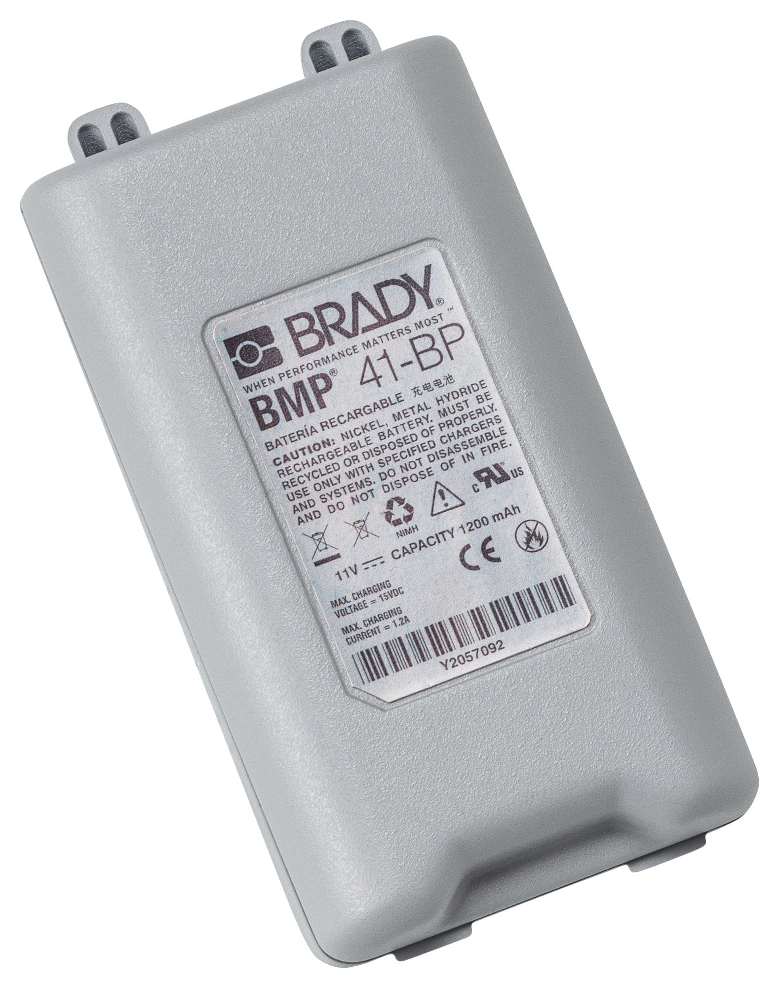 Brady Bmp41-Batt Rechargeable Nimh Battery, Printer