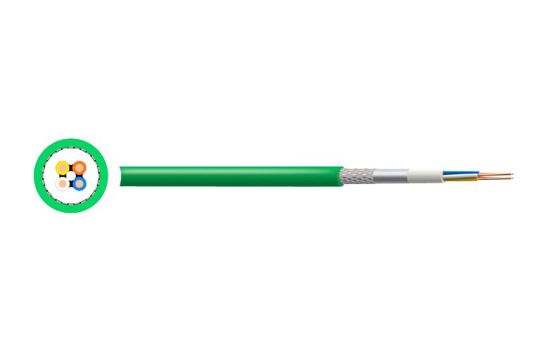 Multicomp Pro Pp001545 Shld Network Cable, 2 Pr, Profinet, 100M