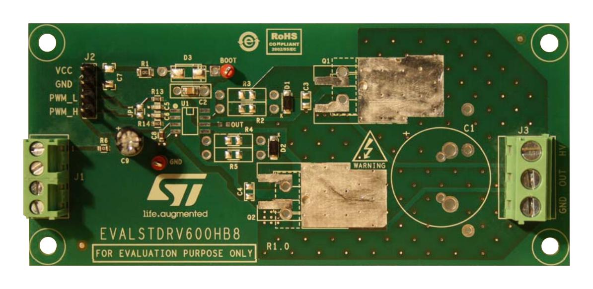 Stmicroelectronics Evalstdrv600Hb8 Demo Board, Gate Driver, Mosfet/igbt