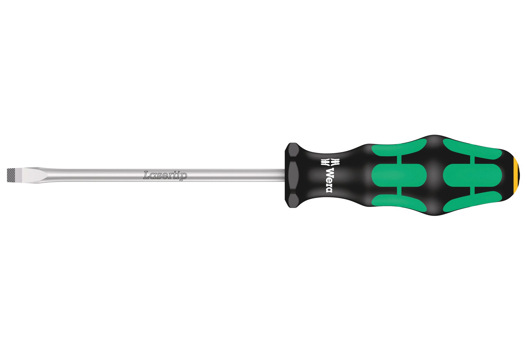 Wera 05007620001 Slotted Screwdriver, Tip 6Mm, 125Mm