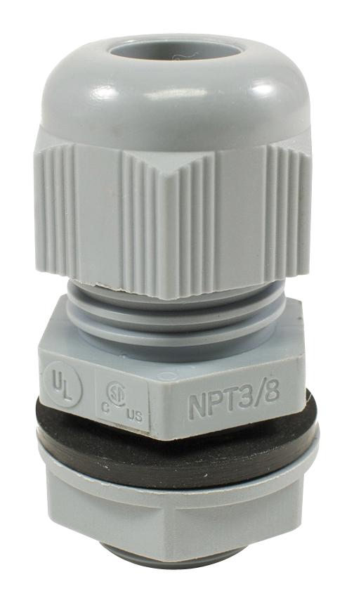 Alpha Wire Ppc13 Sl080 Cable Gland, Polyamide 6, 6-12Mm, Slate