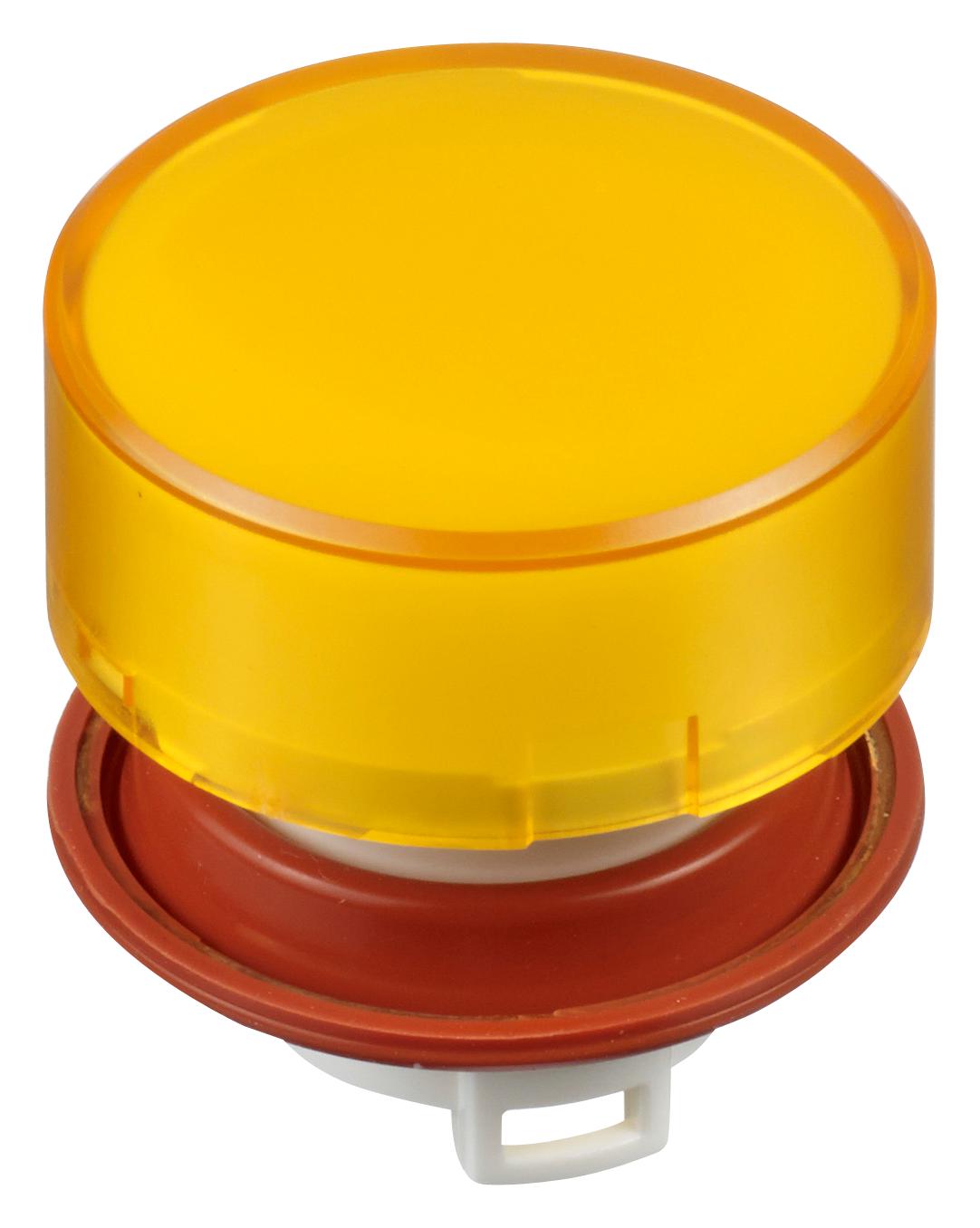 Idec Hw1A-L2Y Round Lens, Yellow, Extended