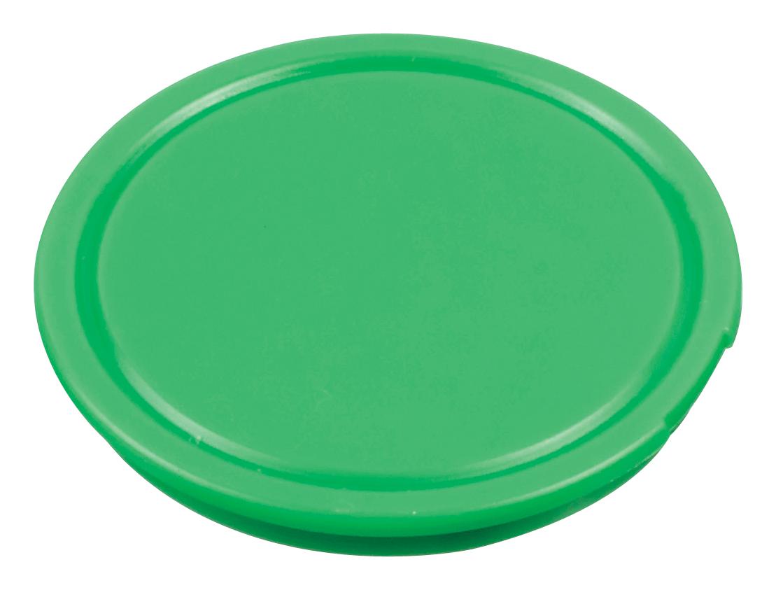 Idec Hw1A-B1G Switch Button, Round Flush, 22Mm, Green