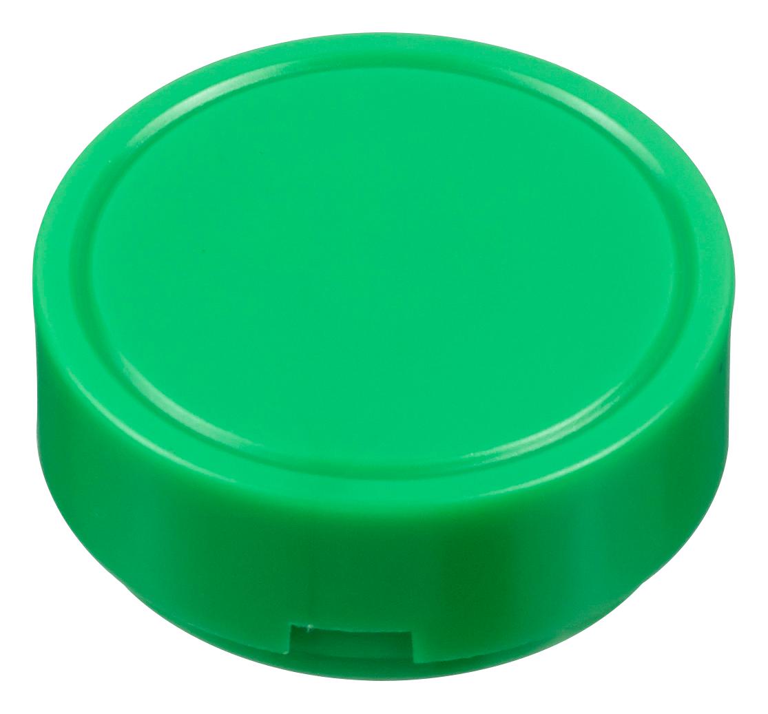 Idec Hw1A-B2G Sw Button, Round Extended, 22Mm, Green