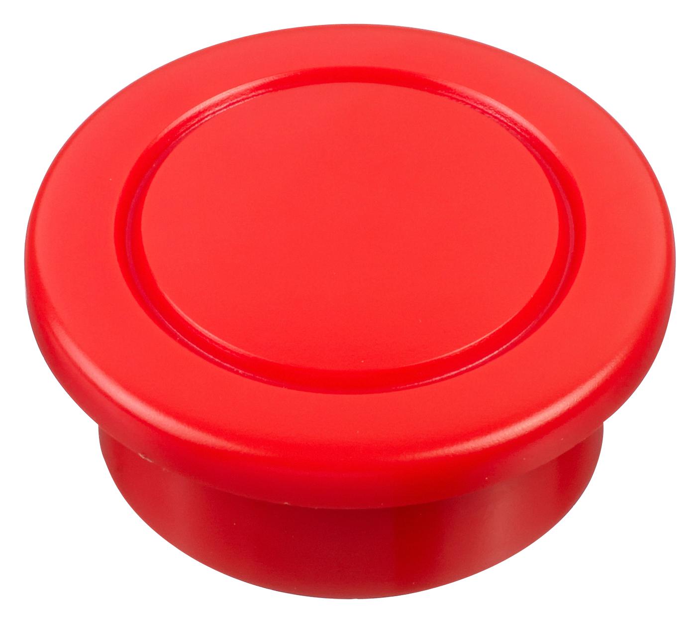 Idec Hw1A-B3R Switch Button, Mushroom, 29Mm, Red