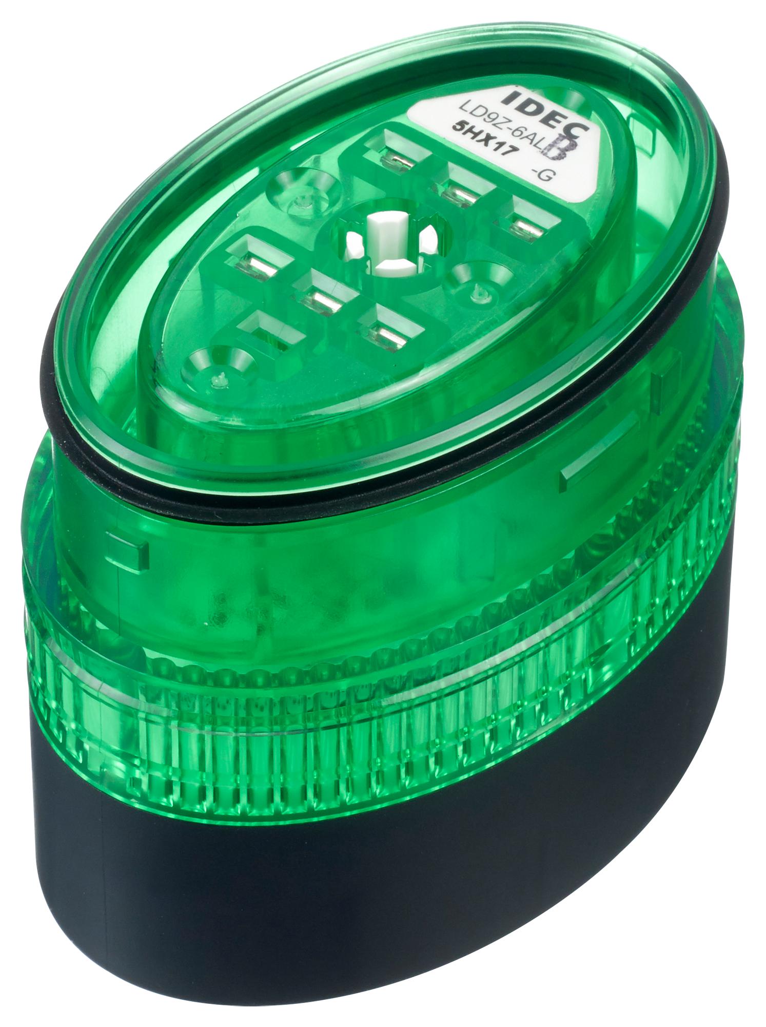 Idec Ld9Z-6Alb-G Led Indicator, Green, 24 Vdc/vac