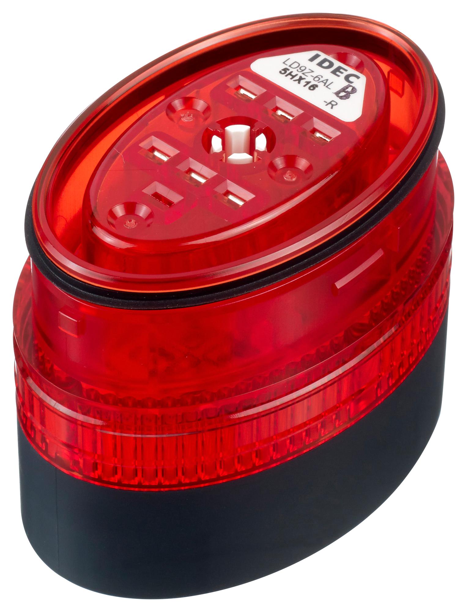 Idec Ld9Z-6Alb-R Led Indicator, Red, 24 Vdc/vac