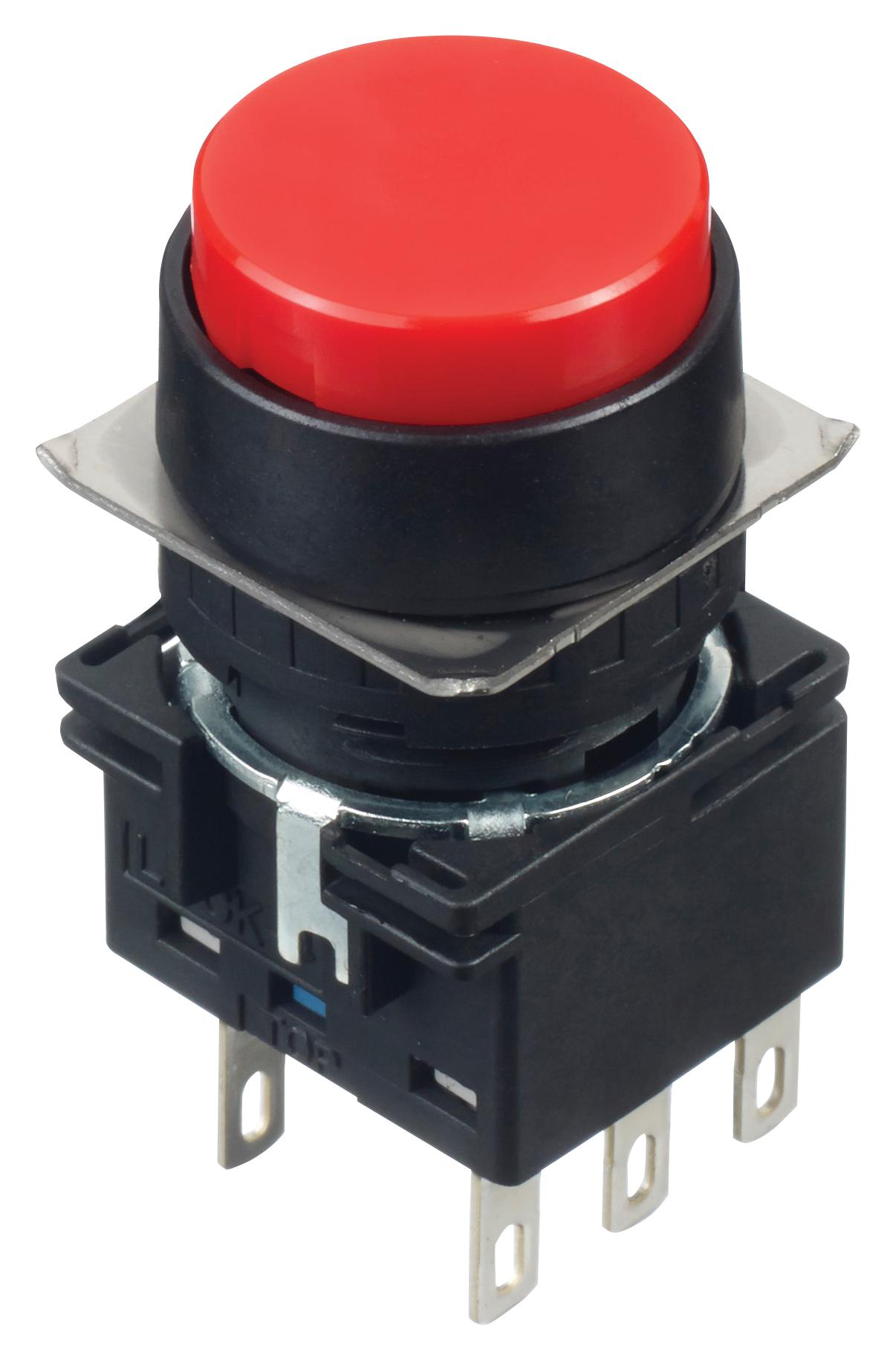 Idec Lb1B-A1T6R Pb Switch, Dpdt, 5A, 250Vac, Qc/solder