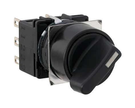 Idec Lb1S-33Lt6 Rotary Switch, 3 Pos, 5A, 250Vac