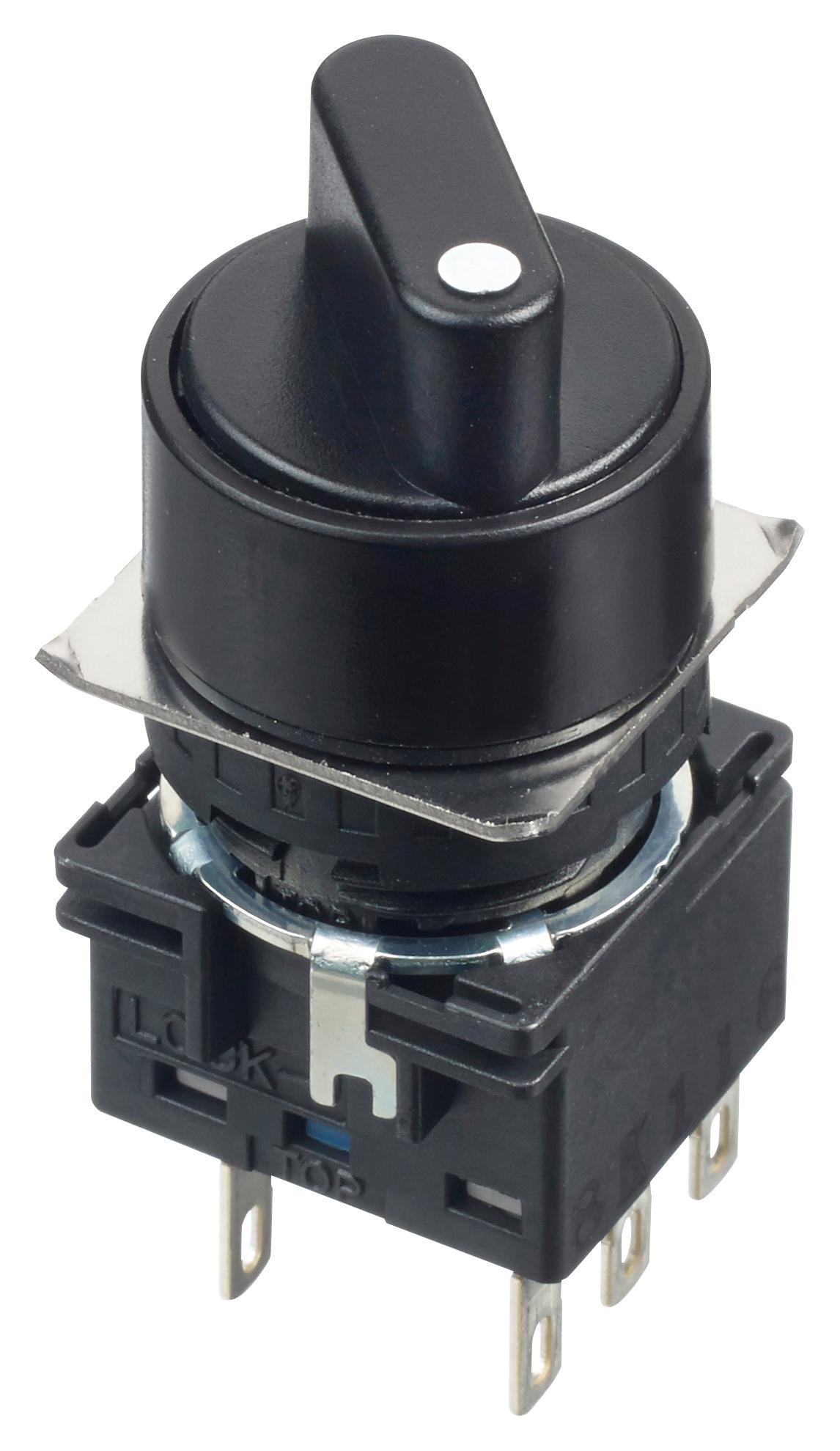 Idec Lb1S-21T6 Rotary Switch, 2 Pos, 5A, 250Vac