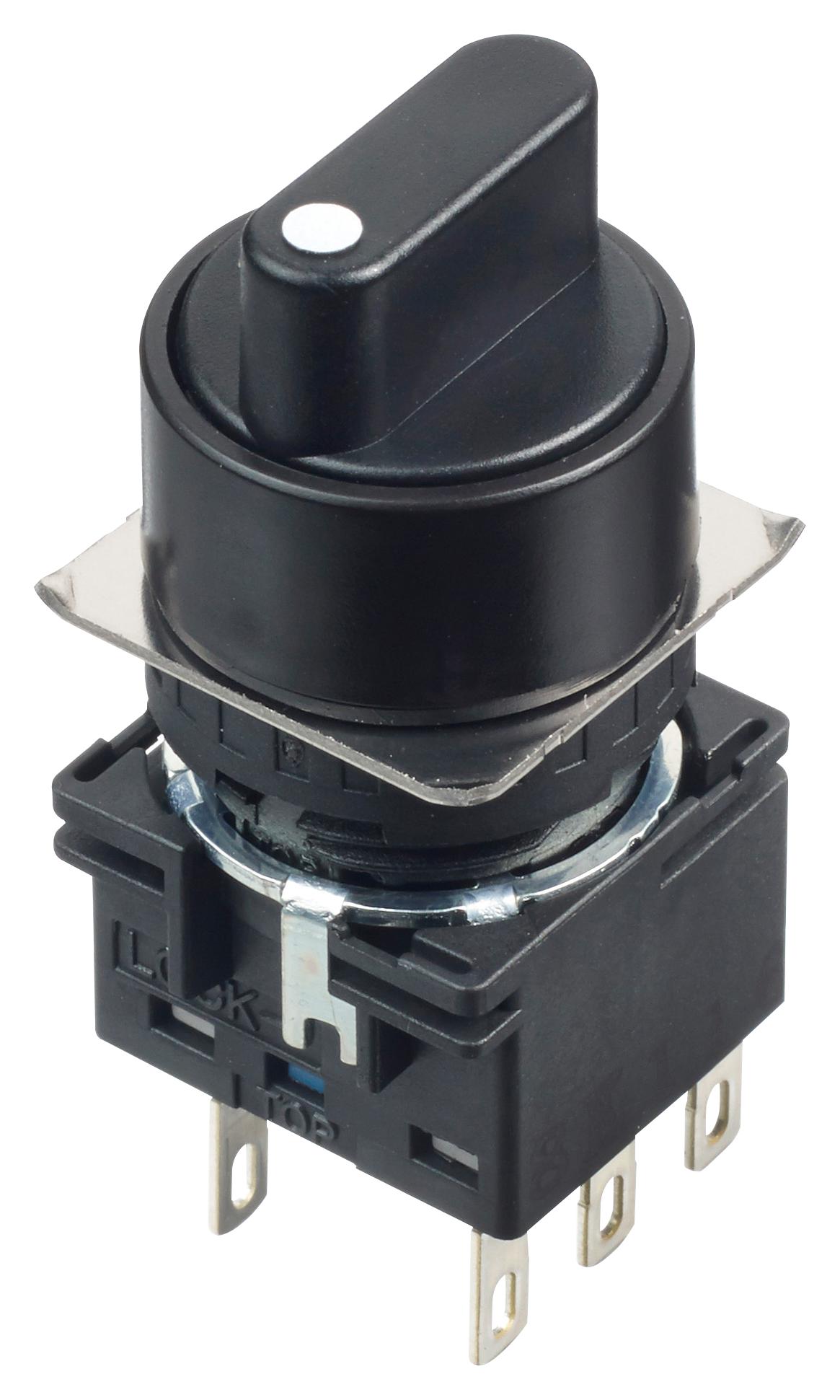 Idec Lb1S-33T6 Rotary Switch, 3 Pos, 5A, 250Vac