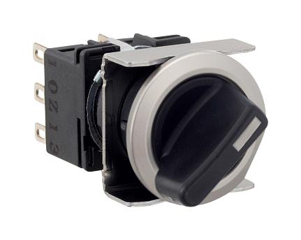 Idec Lb6Ms-21Lt6 Rotary Switch, 2 Pos, 5A, 250Vac