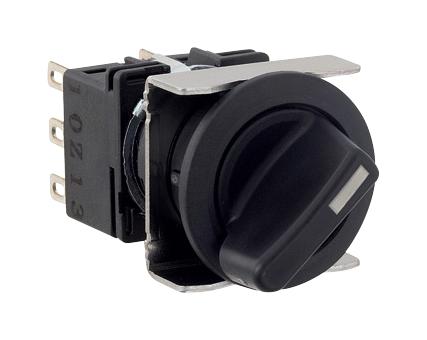 Idec Lb6S-21Lt6 Rotary Switch, 2 Pos, 5A, 250Vac