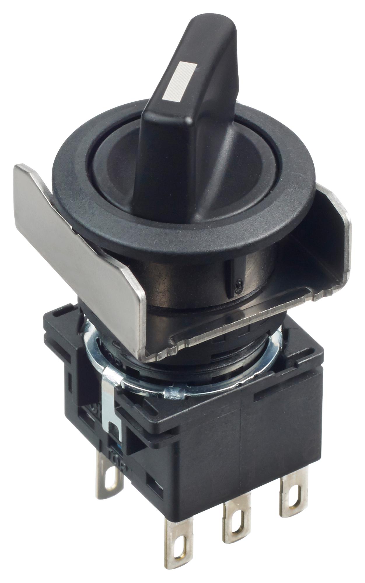 Idec Lb6S-2Lt6 Rotary Switch, 2 Pos, 5A, 250Vac