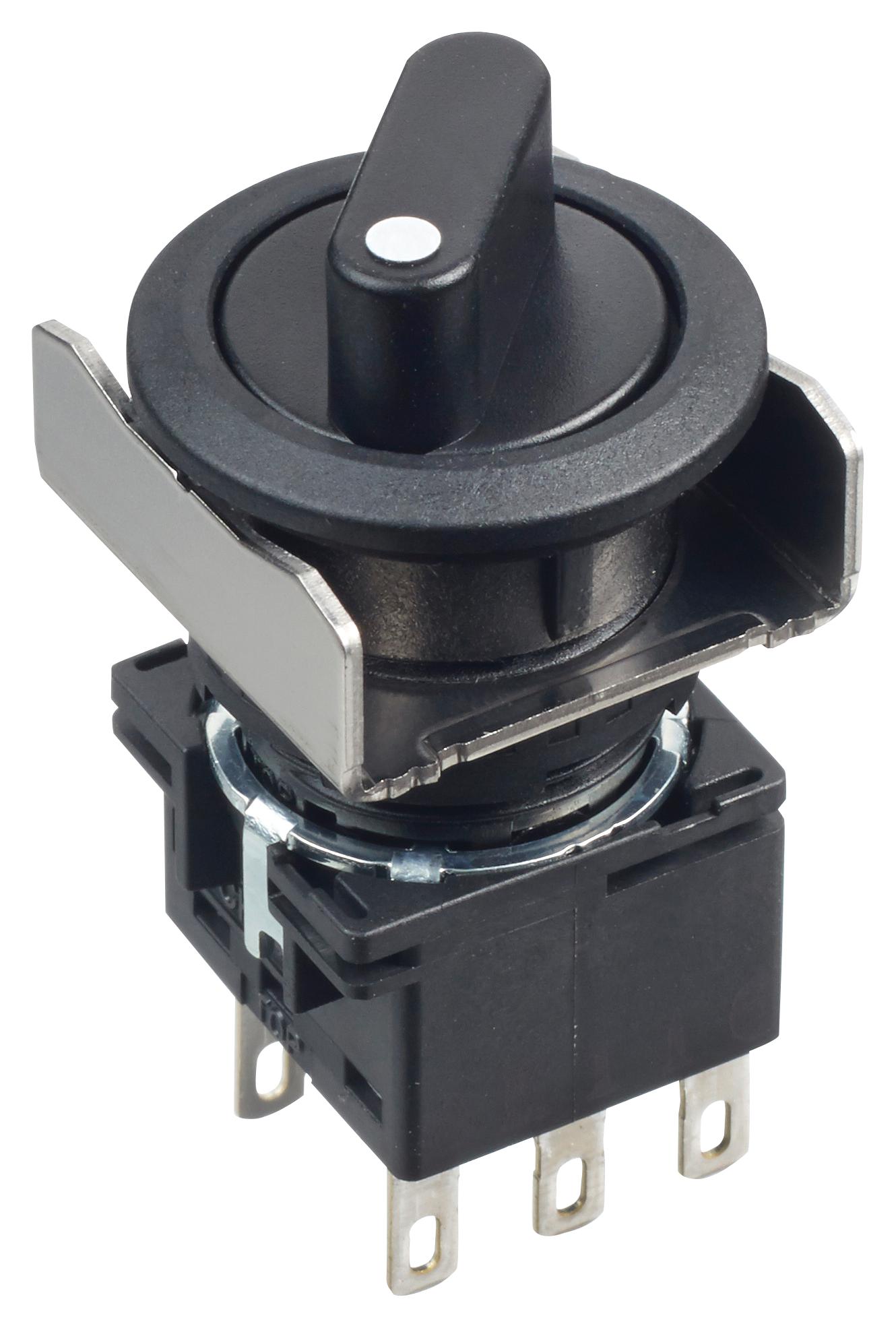 Idec Lb6S-2T6 Rotary Switch, 2 Pos, 5A, 250Vac