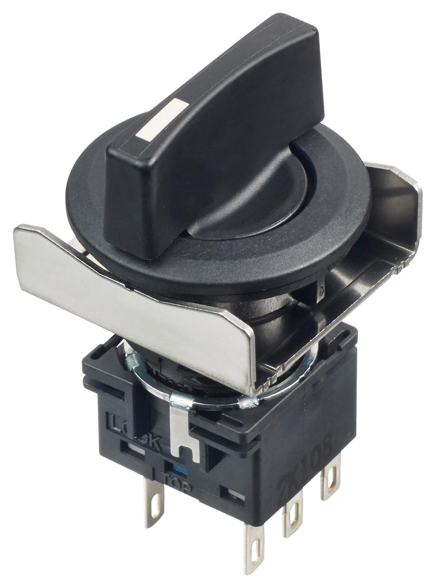 Idec Lbw6S-33T6 Rotary Switch, 3 Pos, 5A, 250Vac