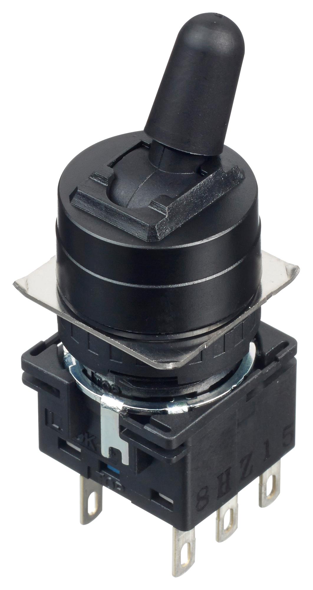 Idec Lb1T-2T6 Toggle Switch, Dpdt, 5A, 250Vac, Panel