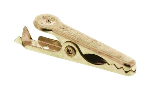 Mueller Electric Bu-30 Mini Alligator Clip, Steel, 5A, 4.8Mm